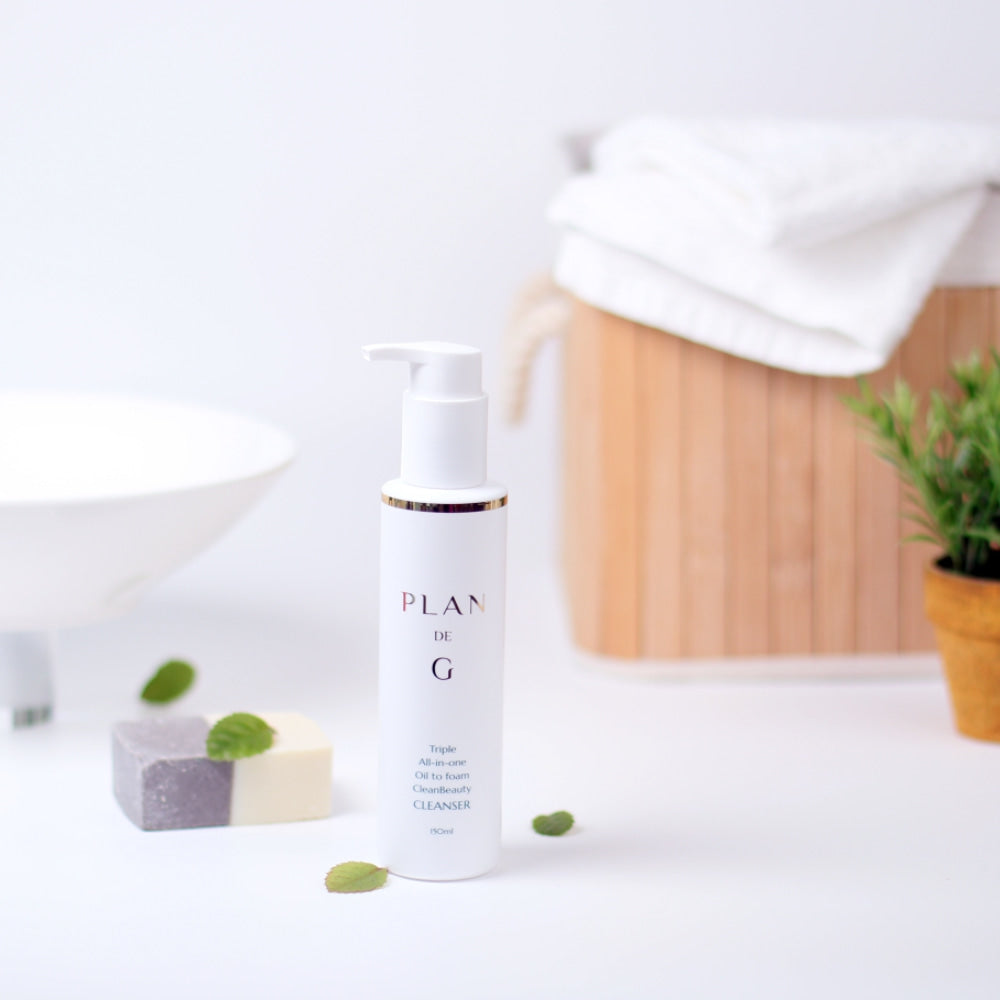 [ PLAN de G ] Triple All-in-One Oil-to-Foam Clean Beauty Cleanser 150 ml