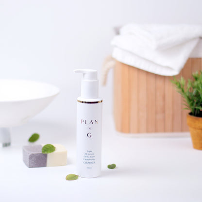 [ PLAN de G ] Triple All-in-One Oil-to-Foam Clean Beauty Cleanser 150 ml