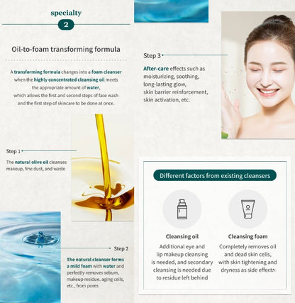 [ PLAN de G ] Triple All-in-One Oil-to-Foam Clean Beauty Cleanser 150 ml