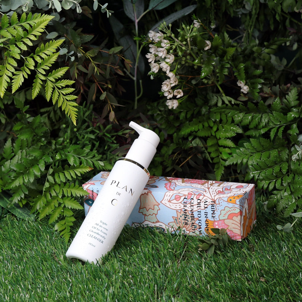 [ PLAN de G ] Triple All-in-One Oil-to-Foam Clean Beauty Cleanser 150 ml