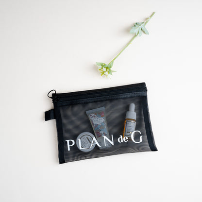 [ PLAN de G ] Signature Set of 3 Miniature Travel Collection With free Pouch
