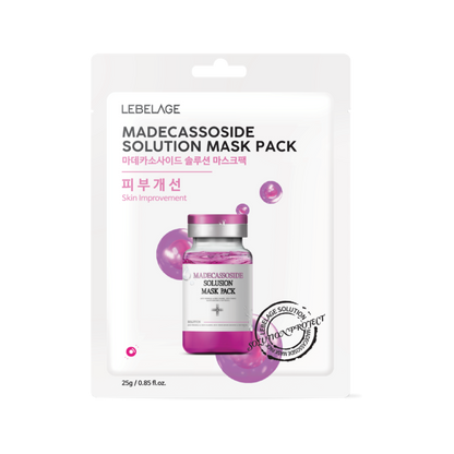 [ LEBELAGE ] Madecassoside Solution Mask Pack 25g | Calming Korean Face Mask