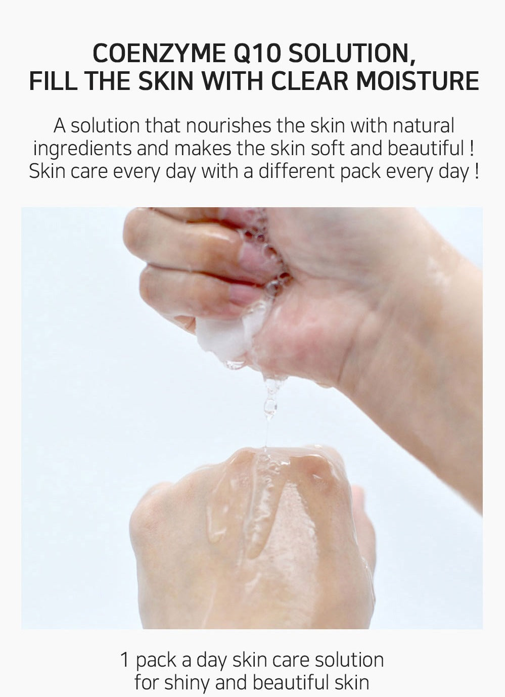 [ LEBELAGE ] Coenzyme Q10 Solution Mask Pack 25g | Firming Korean Face Mask