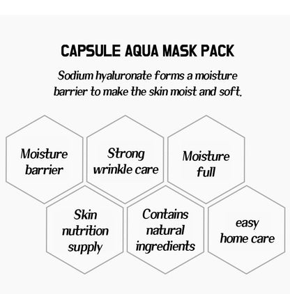 [ LEBELAGE ] Capsule Aqua Mask Pack 28g | Hydrating Korean Face Mask