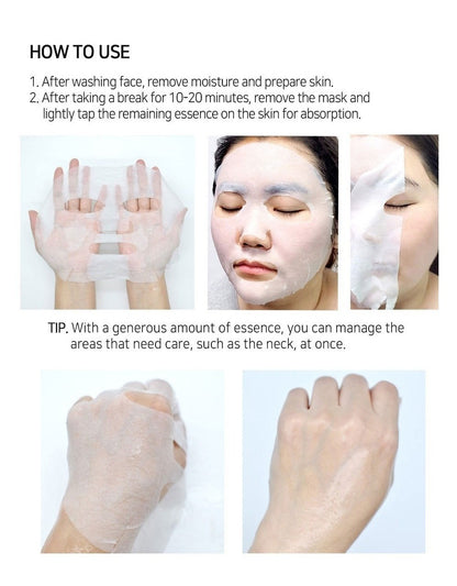 [ LEBELAGE ] Red Ginseng Solution Mask Pack 25g | Korean Nourishing Face Mask