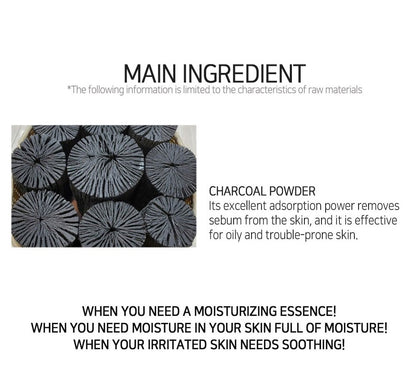 [ LEBELAGE ] Charcoal Solution Mask Pack 25g | Purifying Korean Face Mask