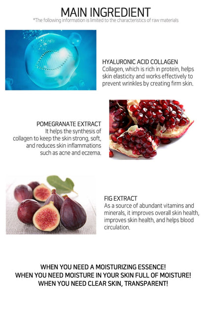 [ LEBELAGE ] Hyaluronic Collagen Solution Mask Pack 25g | Firming Korean Face Mask