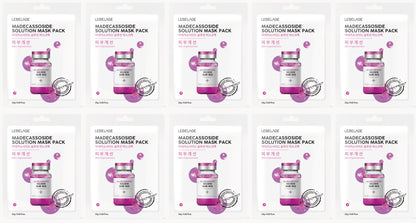[ LEBELAGE ] Madecassoside Solution Mask Pack 25g | Calming Korean Face Mask