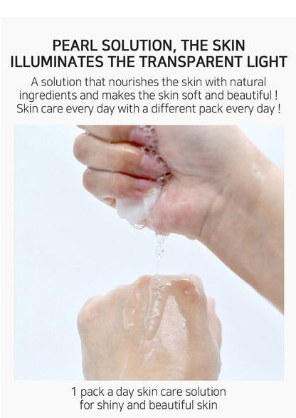 [ LEBELAGE ] Pearl Solution Mask Pack 25g | Glow Boosting Korean Face Mask