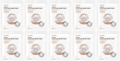 [ LEBELAGE ] Pearl Solution Mask Pack 25g | Glow Boosting Korean Face Mask